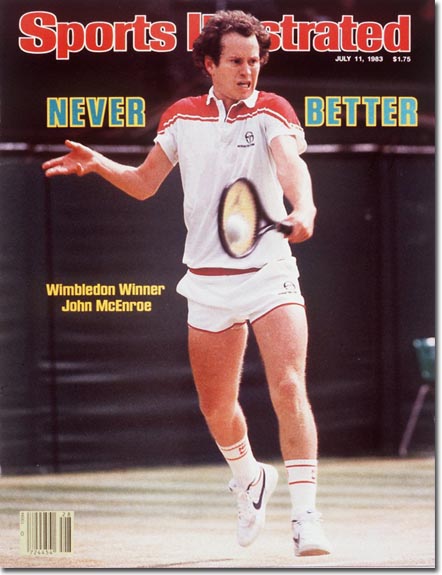John McEnroe's Volley . McEnroe...
